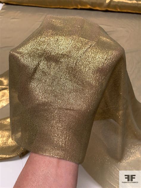 what is a gold metallic fabric|fabric with metallic accents.